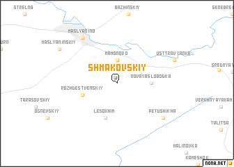 map of Shmakovskiy