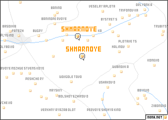 map of Shmarnoye