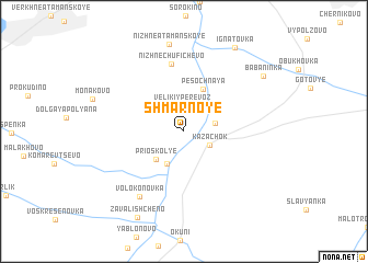 map of Shmarnoye