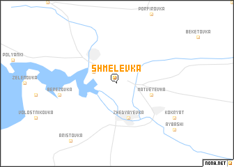 map of Shmelëvka