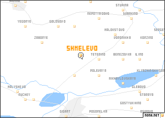 map of Shmelëvo