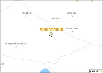 map of Shmidtovka