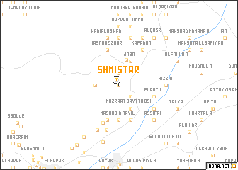 map of Shmisţār