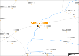 map of Shmoylovo