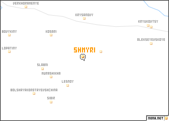 map of Shmyri