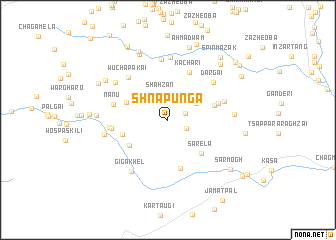 map of Shna Punga