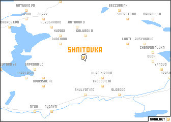 map of Shnitovka