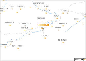 map of Shnogh