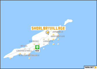 map of Shoal Bay Village