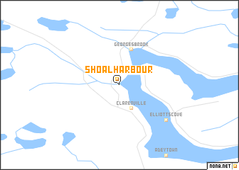 map of Shoal Harbour