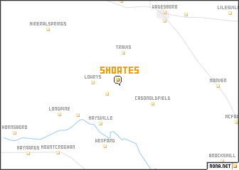 map of Shoates