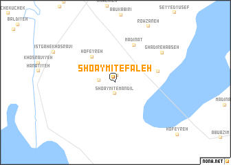 map of Sho‘aymīţ-e Fāleḩ