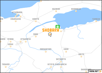 map of Shōbara