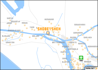 map of Shobeysheh