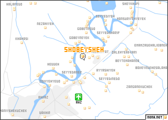 map of Shobeysheh