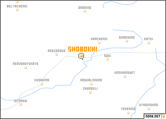 map of Shobokhi