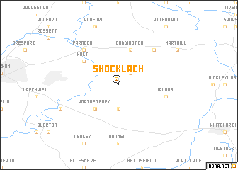 map of Shocklach