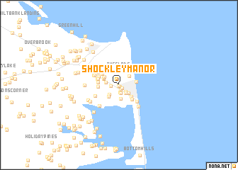 map of Shockley Manor