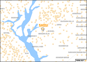 map of Shodi