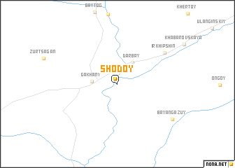 map of Shodoy