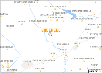 map of Shoeheel