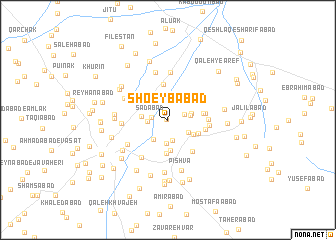 map of Sho‘eybābād