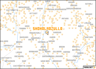 map of Shohāl Mazulla