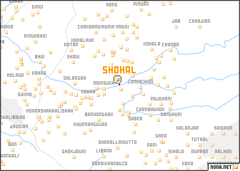 map of Shohāl