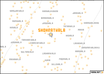 map of Shohratwāla