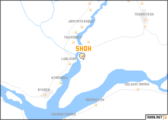 map of Shoh