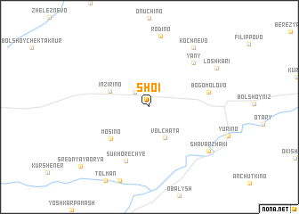 map of Shoi