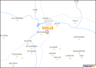 map of Shojā‘