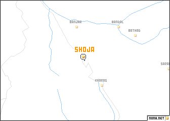 map of Shoja