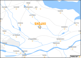 map of Shōjiki