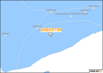 map of (( Shokirtam ))