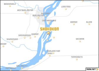 map of Shokokon