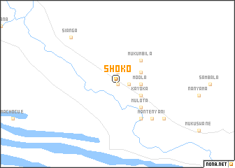 map of Shoko