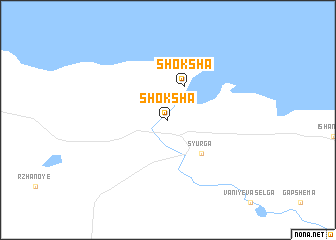 map of Shoksha