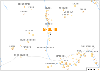 map of Sholam