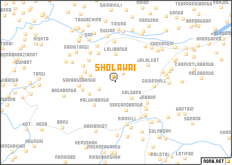 map of Sholāwāi