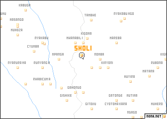 map of Sholi