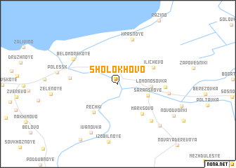 map of Sholokhovo