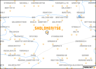 map of Sholomenitse