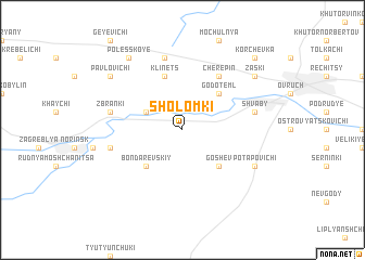 map of Sholomki