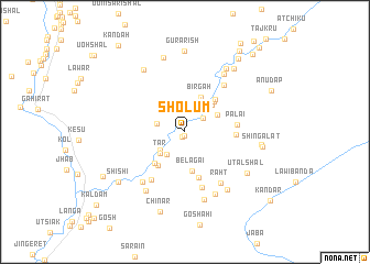 map of Sholum