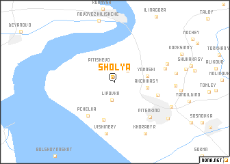 map of Sholya