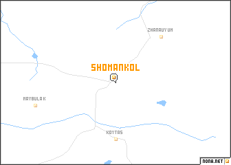 map of Shomankolʼ