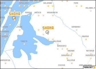 map of Shoma