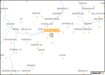 map of Shombol