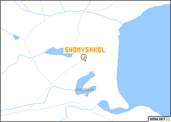 map of Shomyshkolʼ
